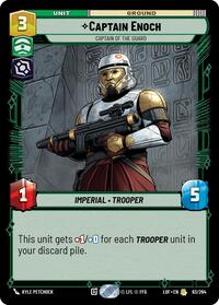 Captain Enoch - Captain of the Guard (83/264) [Legends of the Force]