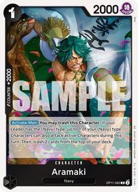 Aramaki (OP11-082) [A Fist of Divine Speed]