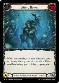 Jittery Bones (Red) (CC Tag) (AGB009) [Armory Deck Gravy Bones]