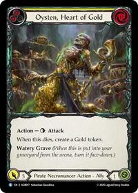 Oysten, Heart of Gold (AGB017) [Armory Deck Gravy Bones]