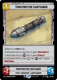 Constructed Lightsaber (261/264) [Legends of the Force]