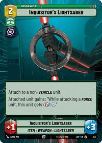 Inquisitor's Lightsaber (Hyperspace) (354) [Legends of the Force]