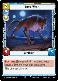Loth-Wolf (Foil) (546) [Legends of the Force]
