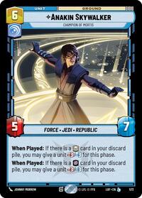 Anakin Skywalker - Champion of Mortis (Foil) (572) [Legends of the Force]