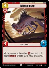 Hunting Nexu (Foil) (664) [Legends of the Force]