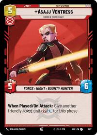 Asajj Ventress - Harden Your Heart (Foil) (667) [Legends of the Force]
