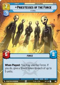 Priestesses of the Force - Eternal (Hyperspace Foil) (812) [Legends of the Force]