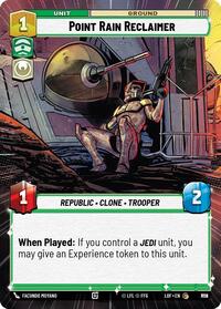 Point Rain Reclaimer (Hyperspace Foil) (832) [Legends of the Force]