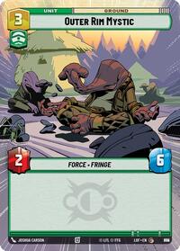 Outer Rim Mystic (Hyperspace Foil) (852) [Legends of the Force]