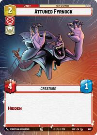 Attuned Fyrnock (Hyperspace Foil) (883) [Legends of the Force]