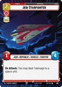 Jedi Starfighter (Hyperspace Foil) (884) [Legends of the Force]