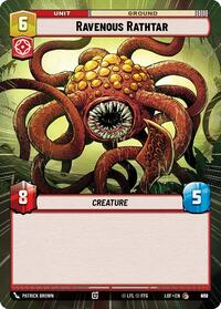 Ravenous Rathtar (Hyperspace Foil) (908) [Legends of the Force]