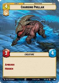 Charging Phillak (Hyperspace Foil) (950) [Legends of the Force]