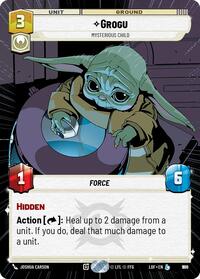 Grogu - Mysterious Child (Hyperspace Foil) (986) [Legends of the Force]