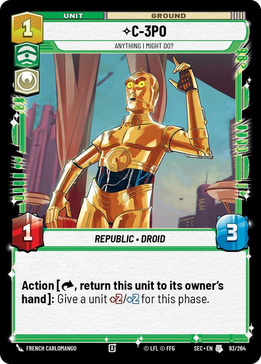 C-3PO - Anything I Might Do? (93/264) [Secrets of Power]
