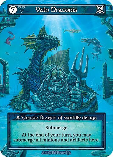 Vatn Draconis (Foil) [Dragonlord]