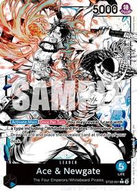 Ace & Newgate (Parallel) (ST22-001) [Starter Deck 22: Ace & Newgate]