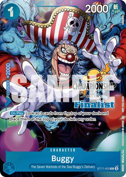 Buggy (CS 25-26 Finalist Card Set 1) (ST17-003) [One Piece Promotion Cards]