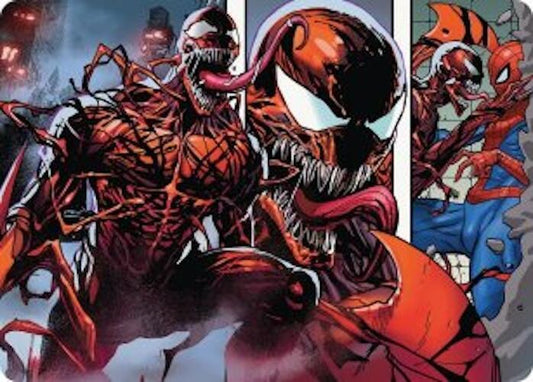 Carnage, Crimson Chaos Art Card (47) [Marvel's Spider-Man Art Series]