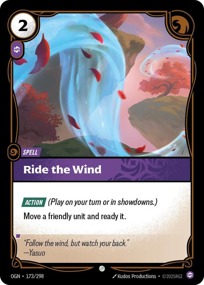Ride The Wind (173/298) [Origins]