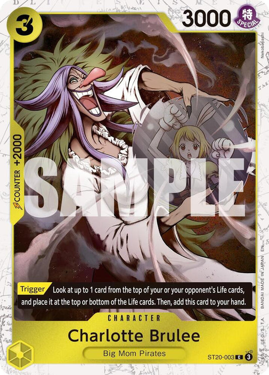 Charlotte Brulee (Pirate Foil) (ST20-003) [Premium Booster -The Best- Vol. 2]