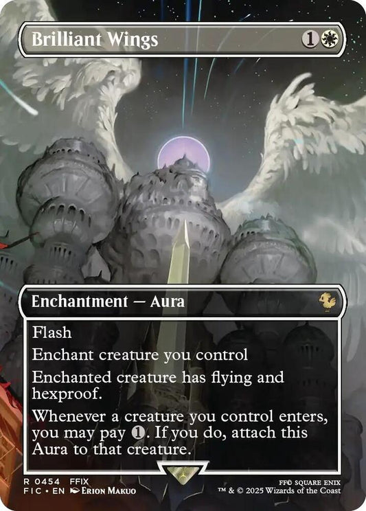 Brilliant Wings (Borderless) (454) [Final Fantasy Commander]
