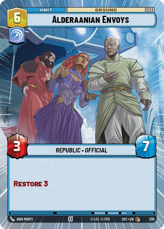 Alderaanian Envoys (Hyperspace) (330) [Secrets of Power]