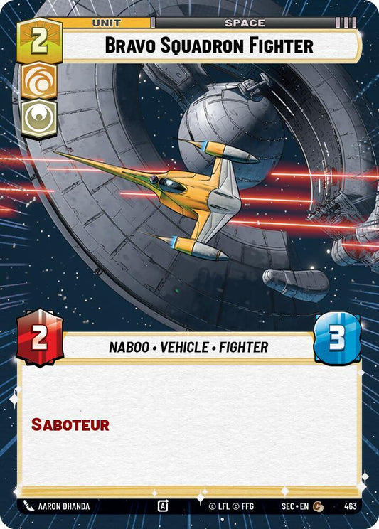 Bravo Squadron Fighter (Hyperspace) (463) [Secrets of Power]