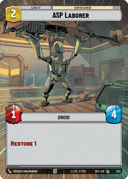 ASP Laborer (Hyperspace) (523) [Secrets of Power]