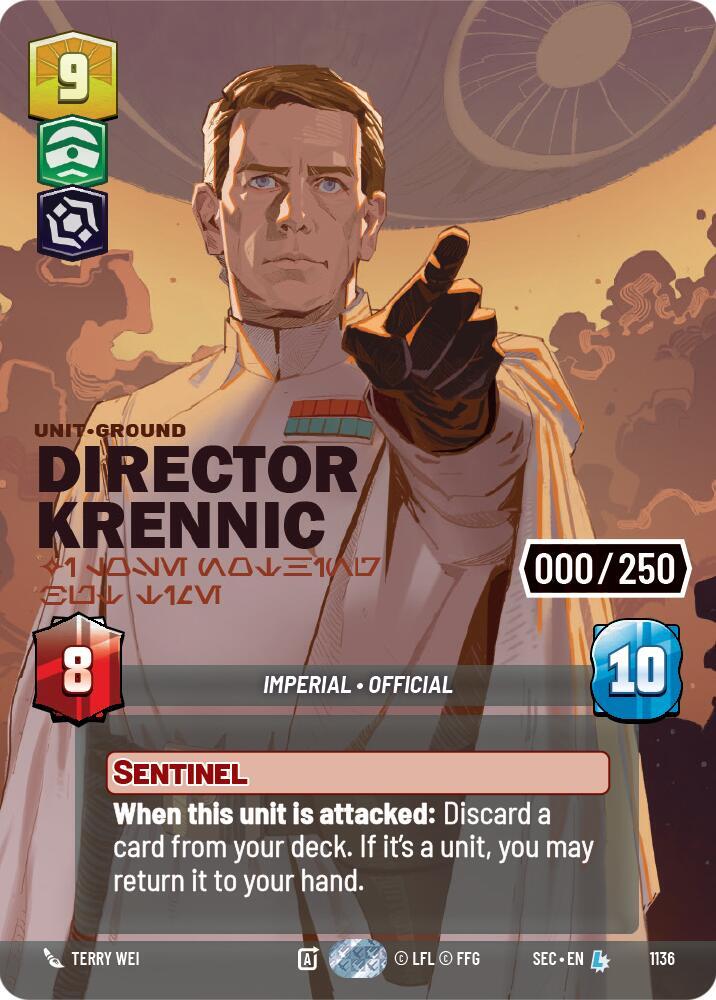 Director Krennic - I Lose Nothing But Time (Serialized) (1136) [Secrets of Power]