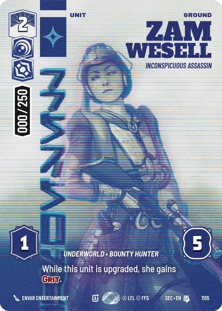 Zam Wesell - Inconspicuous Assassin (Serialized) (1155) [Secrets of Power]