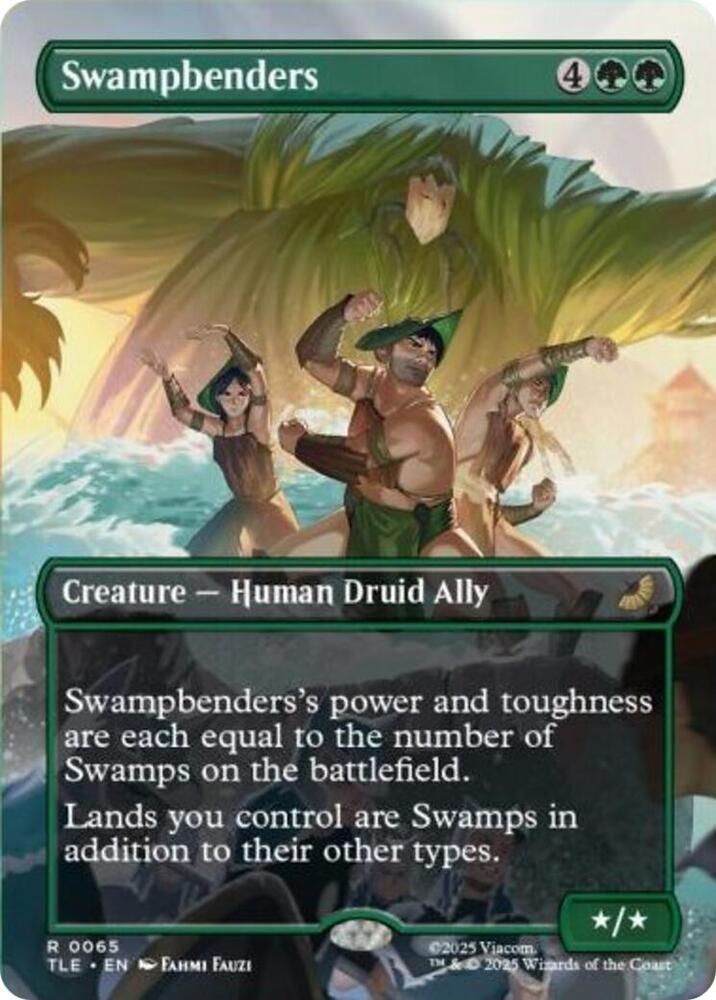 Swampbenders (Borderless) (65) [Avatar: The Last Airbender: Eternal-Legal]