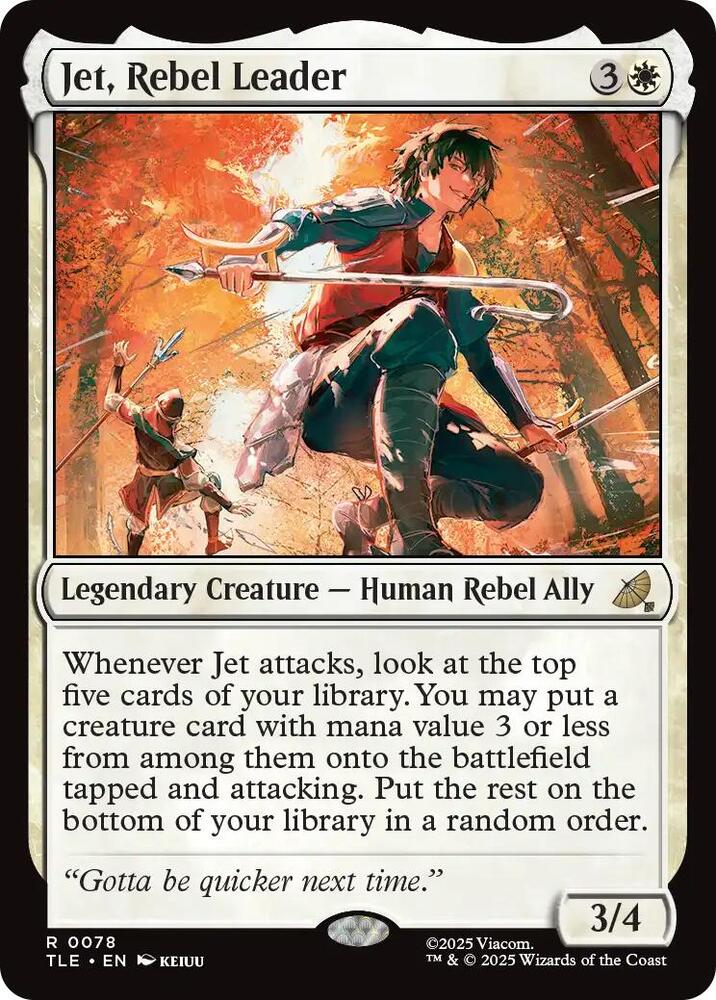 Jet, Rebel Leader (78) [Avatar: The Last Airbender: Eternal-Legal]