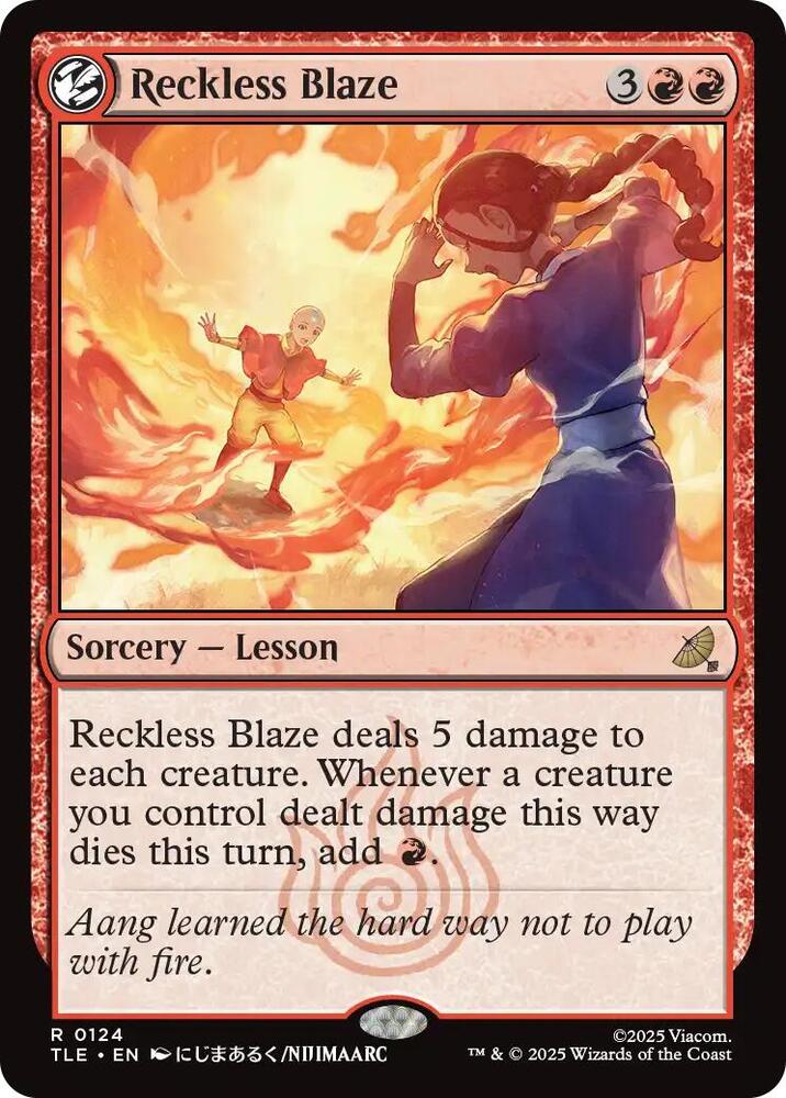 Reckless Blaze (124) [Avatar: The Last Airbender: Eternal-Legal]