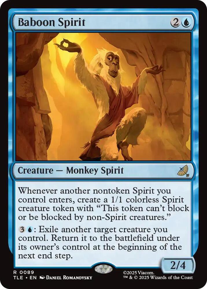 Baboon Spirit (89) [Avatar: The Last Airbender: Eternal-Legal]
