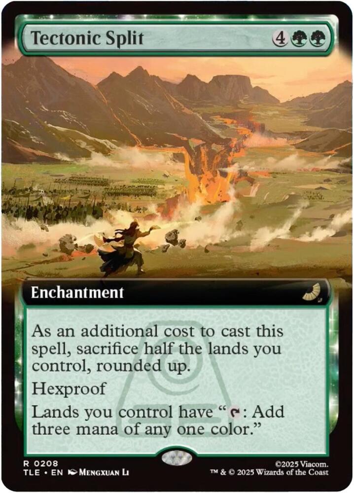 Tectonic Split (Extended Art) (208) [Avatar: The Last Airbender: Eternal-Legal]