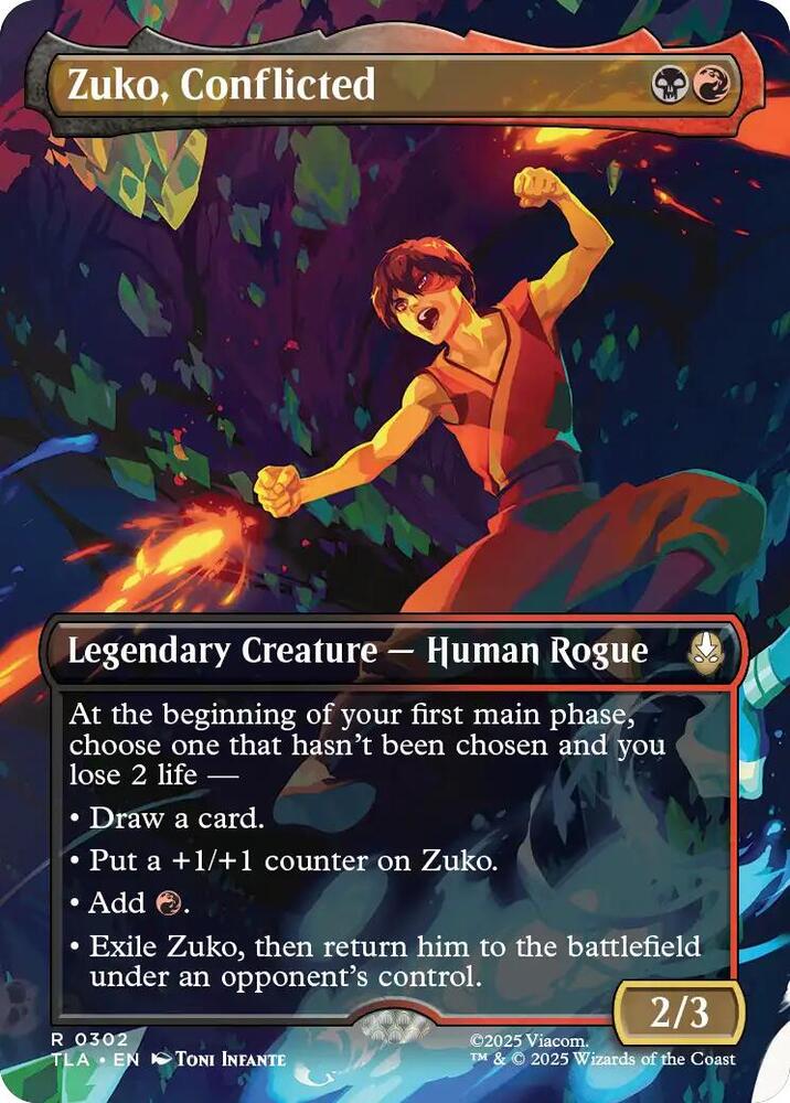 Zuko, Conflicted (Borderless) (302) [Avatar: The Last Airbender]
