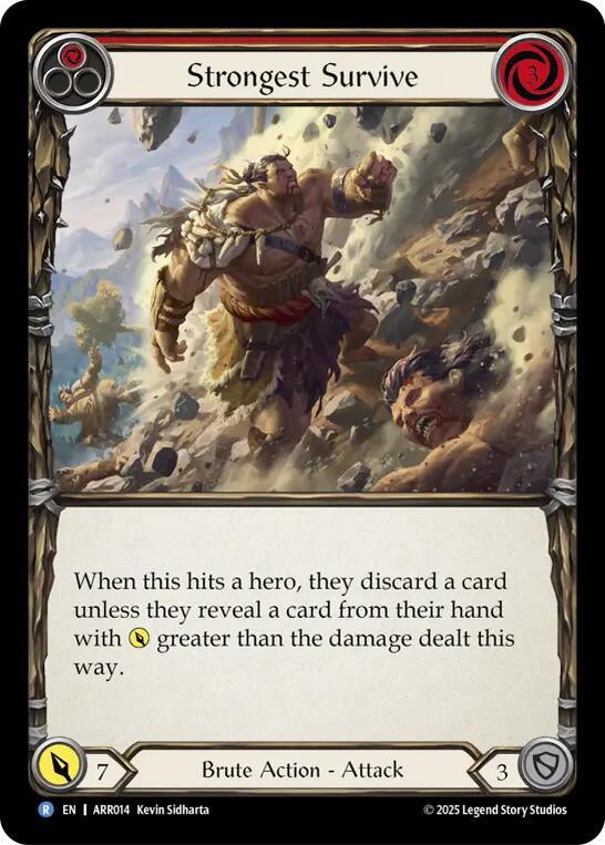 Strongest Survive (ARR014) [Armory Deck: Rhinar]