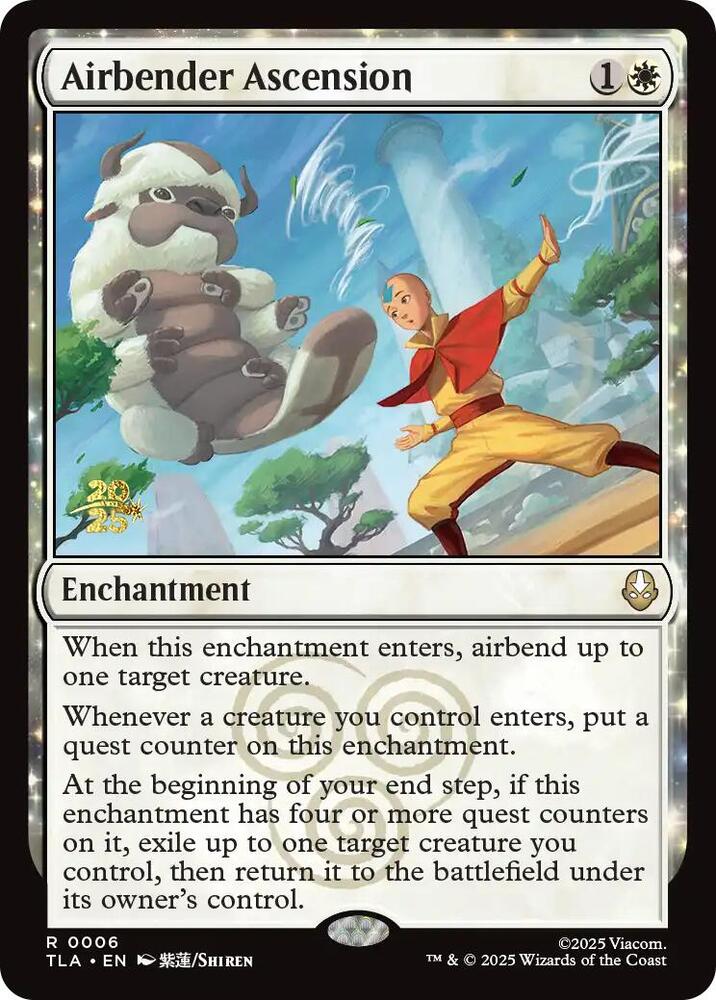 Airbender Ascension (6) [Prerelease Cards]