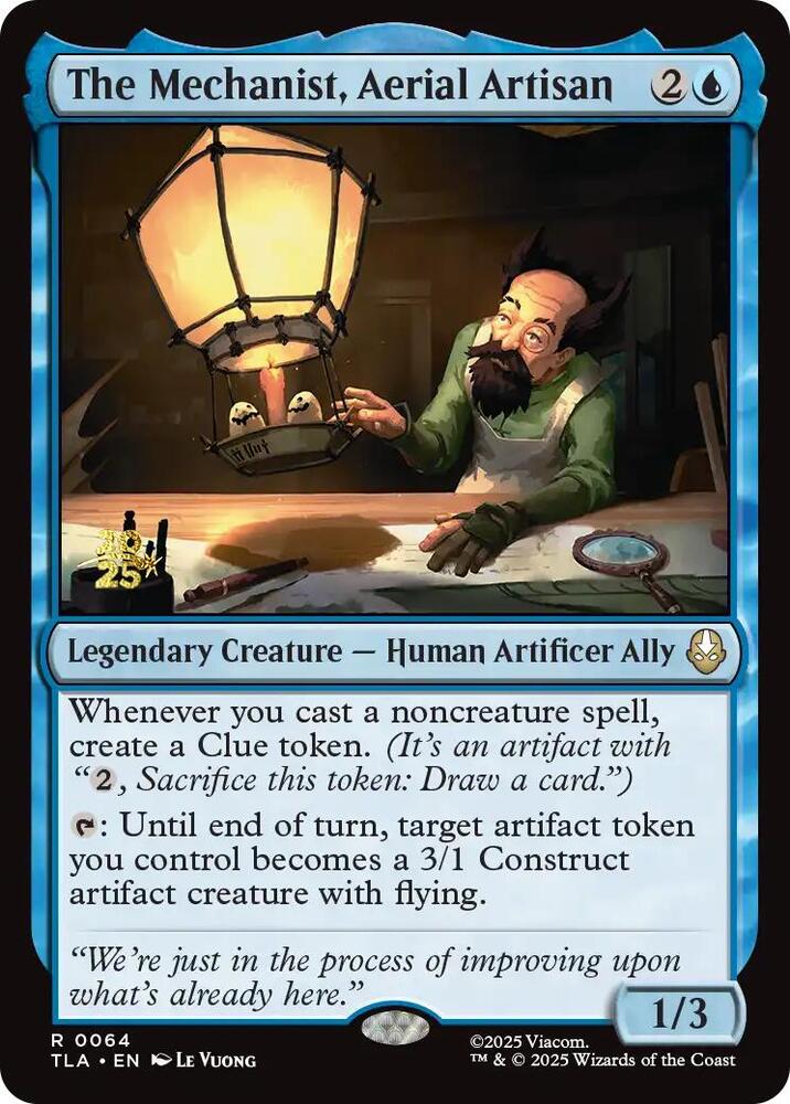 The Mechanist, Aerial Artisan (64) [Prerelease Cards]