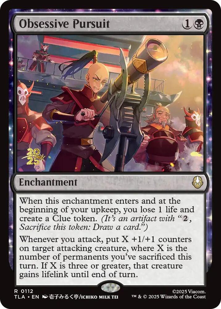 Obsessive Pursuit (112) [Prerelease Cards]