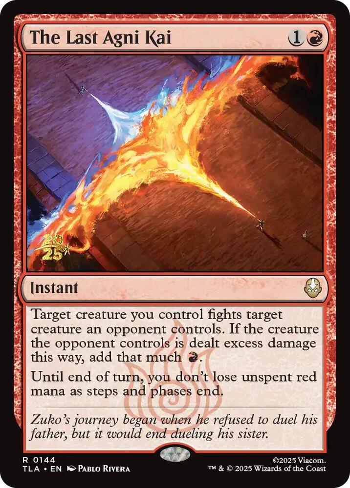 The Last Agni Kai (144) [Prerelease Cards]