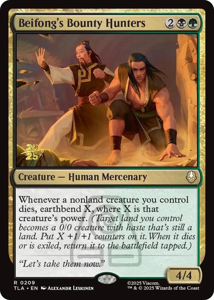 Beifong's Bounty Hunters (209) [Prerelease Cards]