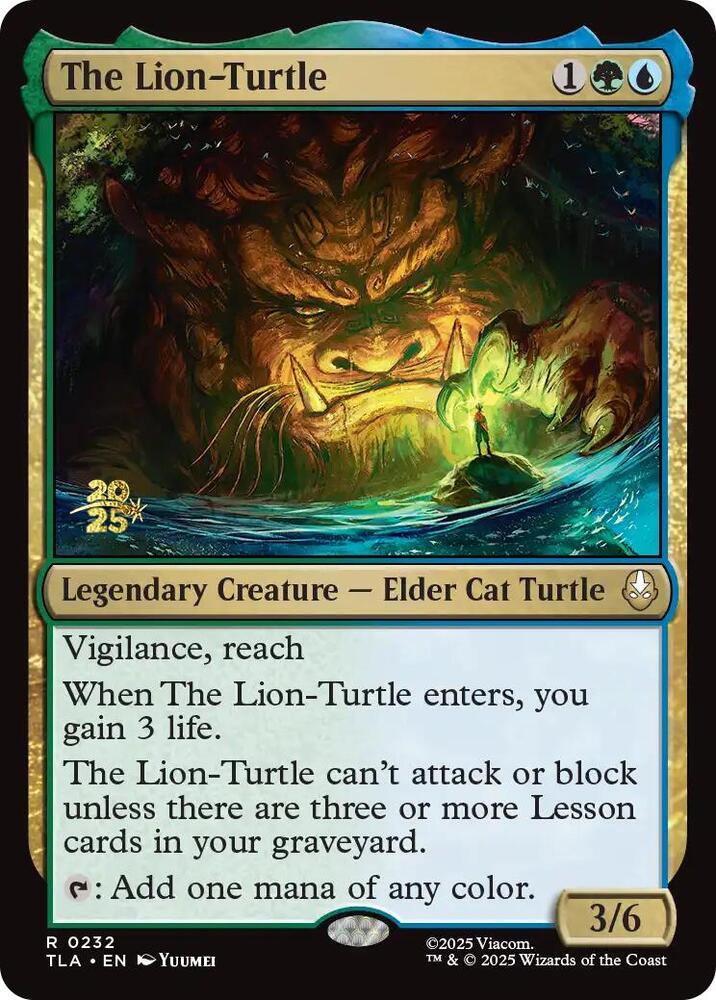 The Lion-Turtle (232) [Prerelease Cards]