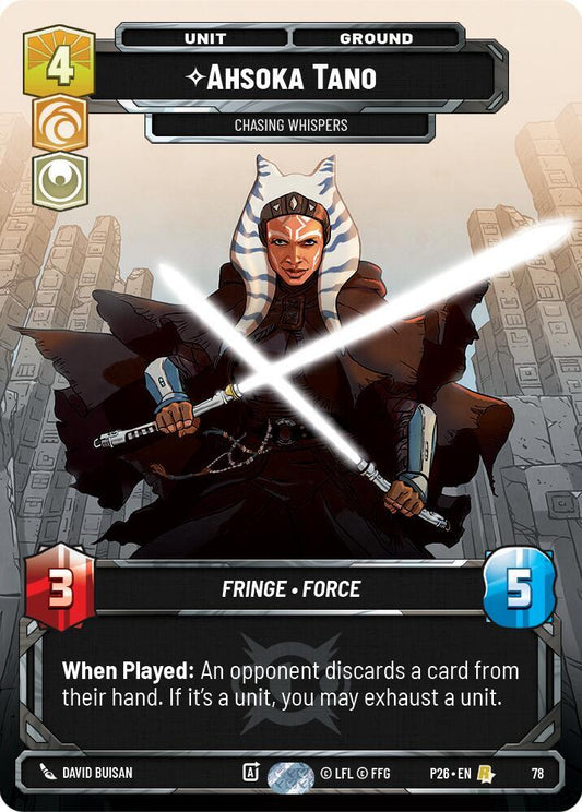 Ahsoka Tano - Chasing Whispers (78) [Sector and Regional Promos: Season 1]