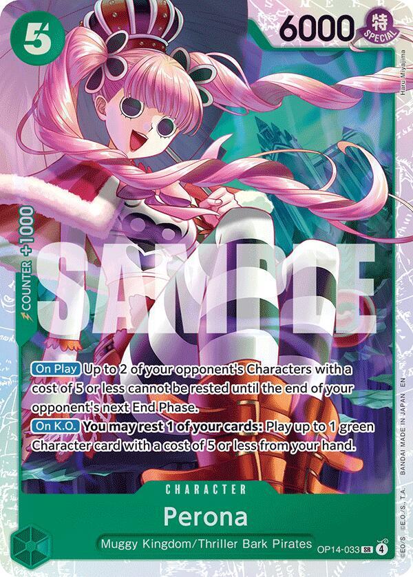 Perona (OP14-033) [The Azure Sea's Seven]