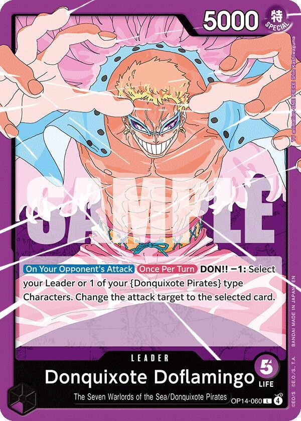 Donquixhote Doflamingo - OP14-060 [The Azure Sea's Seven]