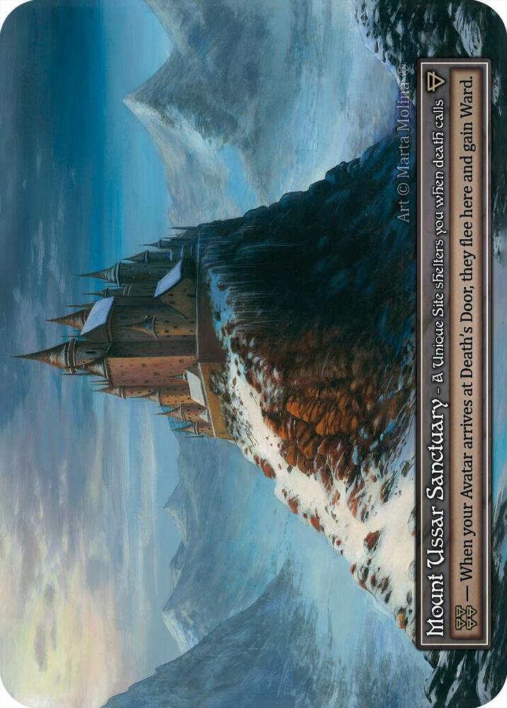 Mount Ussar Sanctuary (Foil) [Gothic]