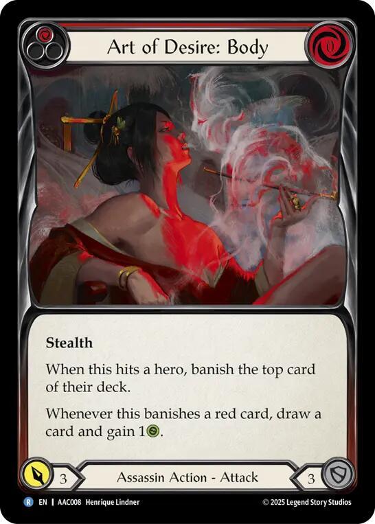 Art of Desire: Body (AAC008) [Armory Deck: Arakni]