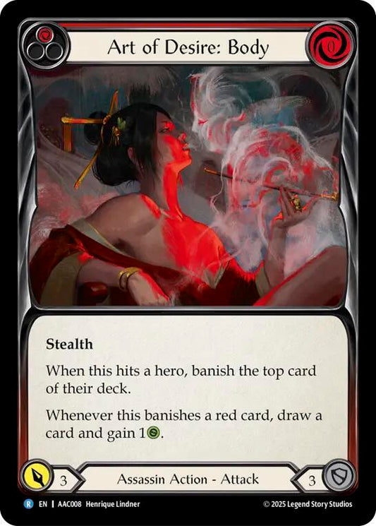 Art of Desire: Body (AAC008) [Armory Deck: Arakni]